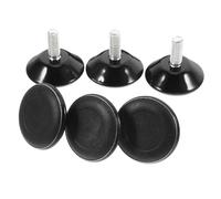 CLISPEED 6 Piezas Almohadillas Pies Ajustables Niveladores de Pies para Muebles Ajustables Elevadores de Muebles para Patas Niveladoras Rosca para Mesas Sillas Armarios