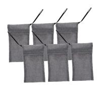 CLISPEED 6 Piezas Bolsa de Malla para Jabón Funda para Baño de Malla para Jabón Accesorio de Baño Exfoliante