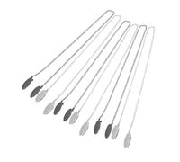 CLISPEED 6 Piezas Clips de Servilleta Elegantes Cuerda para Adultos y Mayores Sujetadores de Babero para Reuniones Familiares y Restaurantes Diseño Fáciles Limpiar Transportar