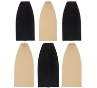 CLISPEED 6 Puntas de Plástico Paquete de 6 Piezas para Violonchelo y Violín, Accesorios de Violín Buen Acabado y Diseño Estable para Mantenimiento Musical