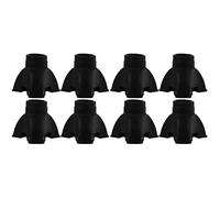 CLISPEED 8 PCS Reemplazo de Puntas de Goma de Palo Duradero Consejos de Reemplazo de Caña de Reemplazo Pits de Trekking de Trekking Caucho