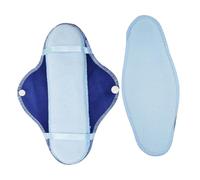 CLISPEED 8 piezas Compresas Menstruales Reutilizables Paño Sanitario Lavable Suave Transpirable Portátil Plegable con Bolsa para Viaje y Uso Diario