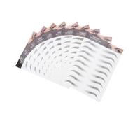 CLISPEED 9 hojas Pegatinas Cejas Tatuajes Temporales Impermeables Realistas Efecto Natural sin Daño para Cejas Escasas Parches Depiladas