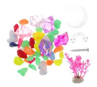 CLISPEED Acuario Colgante De Acrílico Transparente Pecera Decorativa De Pared para Crear Escenarios Únicos El Hogar Instalación Sencilla para Decoración De Interiores