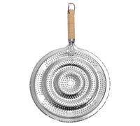 CLISPEED Almohadilla Aislante Térmica Mango de Madera para Olla, Tapete Protector de Mesa Resistente al Calor, Placa Difusora para Sartenes de Inducción y Cafetera, Accesorio Cocina