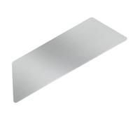 CLISPEED Almohadilla de Enfriamiento Placa Fría Plata para Mascotas de Aluminio Ligera y Reutilizable Cama Refrescante Adecuado para Verano para Perros y Gatos