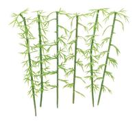 CLISPEED Árboles Modelo en Miniatura 50 Piezas, Microvegetación Artificial de Plástico Resistente, Mini Árboles de 10 Cm para Manualidades, Decoración de Jardines de Hadas y Modelos