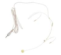 CLISPEED Auricular De Micrófono De Cabeza Condensador para Actuaciones y Enseñanza Diseño Ergonómico y Liviano Efecto De Captación De Sonido Excepcional Fácil De Transportar y Usar