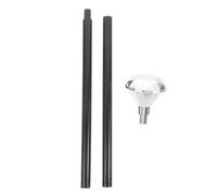 CLISPEED Bastón de Cosplay Real de Rey Plateado de Dos Secciones Diseño de Diamante Accesorio Decorativo para Fiestas y Halloween Varita Mágica Réplica para Disfraz