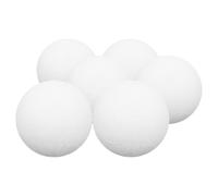 CLISPEED Bolas de Futbolín de 36 MM 6 Piezas de Plástico Esmerilado Balones Oficiales para Mesa de Futbolín Accesorios de Repuesto para Juegos de Mesa y Entretenimiento