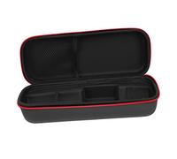 CLISPEED Bolsa de Almacenamiento para Micrófono con Funda Rígida Resistente y Portátil Estuche Protector con Diseño Ligero y Compacto para Viaje y Accesorios Color Negro
