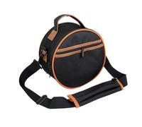 CLISPEED Bolsa de Transporte para Tambor de Lengua de Acero de 8 Pulgadas Funda Acolchada Negra y Marrón para Almacenamiento y Protección de Instrumento de Percusión