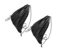 CLISPEED Bolsa para Casco de Motocicleta y Balón de Oxford Resistente y Multifuncional, 2 Piezas Cordón para Viajar y Actividades al Aire Libre