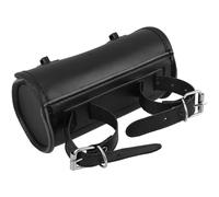 CLISPEED Bolsa para Manillar de Motocicleta Vintage de PU Estilo Retro y Funcionalidad Versátil para Bicicleta y Motocicleta en Desplazamientos Diarios