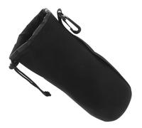 CLISPEED Bolsa Portátil Resistente al Agua y Golpes para Lentes de Cámara Estuche de Neopreno Compacto para Almacenamiento Diario y Uso al Aire Libre
