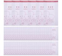 CLISPEED Bolsas de Vómito Desechables 100 Unidades Impermeables y Selladas Papel Resistente para Viaje en Avión y Coche Bolsa de Basura Portátil para Mareo y Náuseas