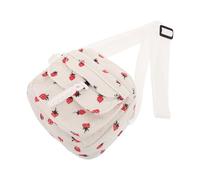 CLISPEED Bolso Bandolera de Mujer Pequeño de Tela de Terciopelo Bolso Cruzado Ligero Textura Suave Adecuado para Trabajo Viajes y Uso Diario Compacto y Espacioso para Maquillaje y Lápiz