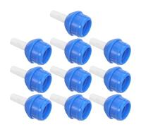 CLISPEED Boquillas de Repuesto de Aluminio para Bomba de Soldadura al Vacío Cabezal Azul para Desoldadura de Alto Vacío 10 Piezas para Herramienta Compacta de Soldadura Electrónica DIY