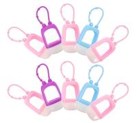 CLISPEED Botellas Pequeñas de Silicona Flexibles 30ml 14 Piezas con Tapas a Prueba de Fugas para Cosméticos y Lociones, Ideales para Viaje y Uso Diario Color Aleatorio