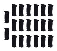 CLISPEED Bragas Desechables para Mujer 100% Algodón Transpirable Negras Talla Única Elásticas 20 Unidades para Spa Maternidad y Cuidado Postparto Ropa Interior Higiénica y Cómoda