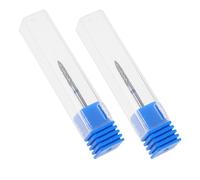 CLISPEED Brocas para Uñas Profesionales de Carburo 2 Pcs, Cabezal de Pulido para Manicura, Removedor de Cutículas y Esmalte, Herramienta Multifuncional para Taladro de Uñas Acrílicas y