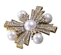 CLISPEED Broche de accesorios vintage para mujer, diseño de cruz o para broche de metal retro ligero, no es fácil de romper, cumpleaños, boda, fiesta