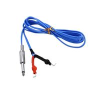 CLISPEED Cable de Clip para Máquinas de Tatuar Cordón de Clip de Caucho de Silicona Flexible y Resistente a Grietas, Compatible Fuentes de Alimentación Estándar para Estudios Profesionales