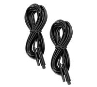 CLISPEED Cables de Extensión para Cámara de Visión Trasera Coche, 2 Unidades de 2,5 M, 4 Conectores, Cable de Extensión para Grabadora de Marcha Atrás y Retrovisor Compatible, Uso