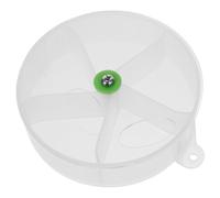 CLISPEED Caja de Alimentación para Loros Bola de Alimentación Acrílica Resistente a Mordeduras y Compartimentos Múltiples para Desafío y Entretenimiento de Aves Estilo Varios Estilos