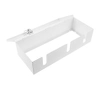 CLISPEED Caja de Bloqueo para Enchufes Tipo 86, Diseño Rectangular de Hierro Blanco, Profundidad de 2.8 Pulgadas, Control de Seguridad Mejorado para Corredores y Taquillas