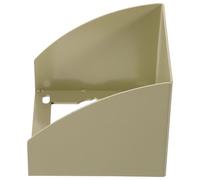 CLISPEED Caja de Enchufes Hogar de Hierro Beige, Cubierta Protectora Resistente Lluvia y Óxido, Fácil Instalación para Enchufes Exteriores