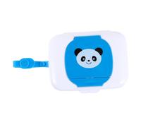 CLISPEED Caja Porta Toallitas Húmedas Portátil para Contenedor Resistente al Polvo con Cinturón Colgante para Cochecito y Cuna Almacenamiento Seguro para Toallitas de Viaje Material PP