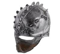 CLISPEED Casco de Soldado Romano para Cosplay, Sombrero de Disfraz Medieval para Hombre, Casco Decorativo Ligero y Portátil para Fiestas, Halloween y Carnaval