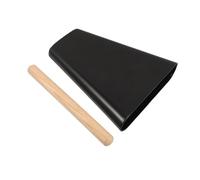 CLISPEED Cencerro de Metal de 7 Pulgadas para Batería, Instrumento de Percusión Pequeño Resistente, Accesorio para Bateristas y Estudios, Campana Manual para Práctica y Conciertos