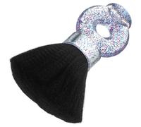 CLISPEED Cepillo de Afeitar Profesional para Barba Masculina, Brocha de Afeitar Cerdas Duras, Cepillo de Limpieza para Cabello Roto Compacto para Salón y Cuidado Personal