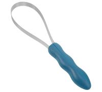 CLISPEED Cepillo Deshedding Inoxidable para Caballos Herramienta de Limpieza con Cuchilla Serrada para Eliminar Pelo y Suciedad para Cuidado y Aseo de Caballos