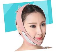 CLISPEED Cinta Levantadora Facial Antiedad Rosa Máscara Reafirmante para Barbilla Doble Cinturón para Facial Fino y Soporte del Masetero