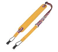 CLISPEED Cinturón Ajustable de Cuero Pu para Ukelele Doble Gancho en J y Clip sin Taladro, Cómodo y Práctico para Músicos en Navidad o Año