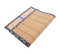 CLISPEED Colgante De Cortina De Bambú Estilo Oriental Tapete Decorativo De Tela Floral Adorno Feng Shui para Pared o Techo Decoración Rústica Asiática