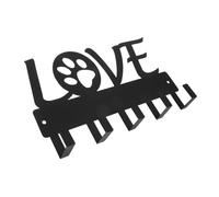 CLISPEED Colgantes De Hierro Forjado Love Estilo Granja Decoración De Pared Arte Mural Navideño Para Oficina Boda Adornos Colgantes De Cumpleaños