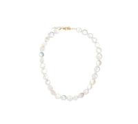 CLISPEED Collar De Conchas Playa Hawaiano Gargantilla De Concha Natural Blanca Joyería Para Mujer y Niña Accesorio Casual Diario Tamaño Único