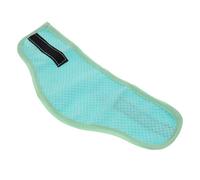 CLISPEED Collar Refrescante para Perro Ajustable Pañuelo Triangular de Enfriamiento Transpirable para Mascotas para Verano sin Químicos Material y Cómodo S Verde con Puntos