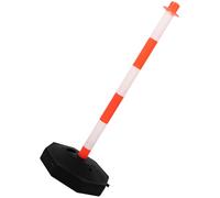 CLISPEED Columna Resistencia de Plástico de Rellenable Advertencia Agua Amortiguación al Impacto y para Barrera de Carretera y Seguridad Vial