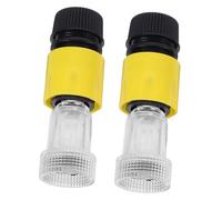 CLISPEED Conector de Alta Presión para Lavadora Presión Adaptador Rápido con Filtro Transparente para Manguera de Unidades Instalación Compatible