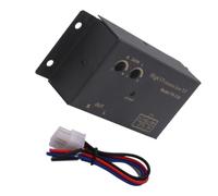 CLISPEED Convertidor de Audio Material Abs y Cobre para Altavoces de Coche Función de Retardo y Cable Adaptador Fácil de Usar para Sistemas de Sonido Automotriz