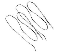 CLISPEED Cordones Elásticos 1 Par para Zapatillas Deportivas de Poliéster y de Poliuretano, Resistentes Nudo, para Zapatos y Deportivos Casuales