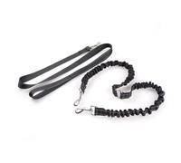 CLISPEED Correa de Entrenamiento para Perros con Buffer Doble Cabeza Nylon Resistente para Pequeños y Medianos para Correr Caminar y Actividades