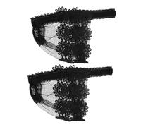 CLISPEED Correa para Tacones Altos Desmontable Ajustable de Encaje Negro Sujetador de Zapatos Práctico y Duradero para Mujer Previene Caídas y Reduce Fatiga al Caminar