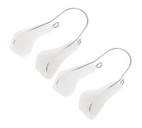 CLISPEED Correctores Nasales de Silicona 2 Piezas Pinzas para Levantar la Nariz y Enderezador de Puente Nasal Dispositivo y Portátil para Nariz Uso Diario Casa y Oficina