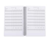 CLISPEED Cuaderno de Notas y Papel Seguimiento Semanal del Progreso Encuadernación en Espiral para Gimnasio y Planificación de Entrenamiento o Gym